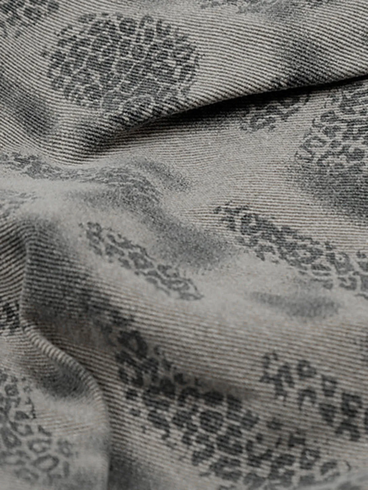 Cheetah Wasteland Work Denim Jorts sold by Thesupermade product image thumbnail 5