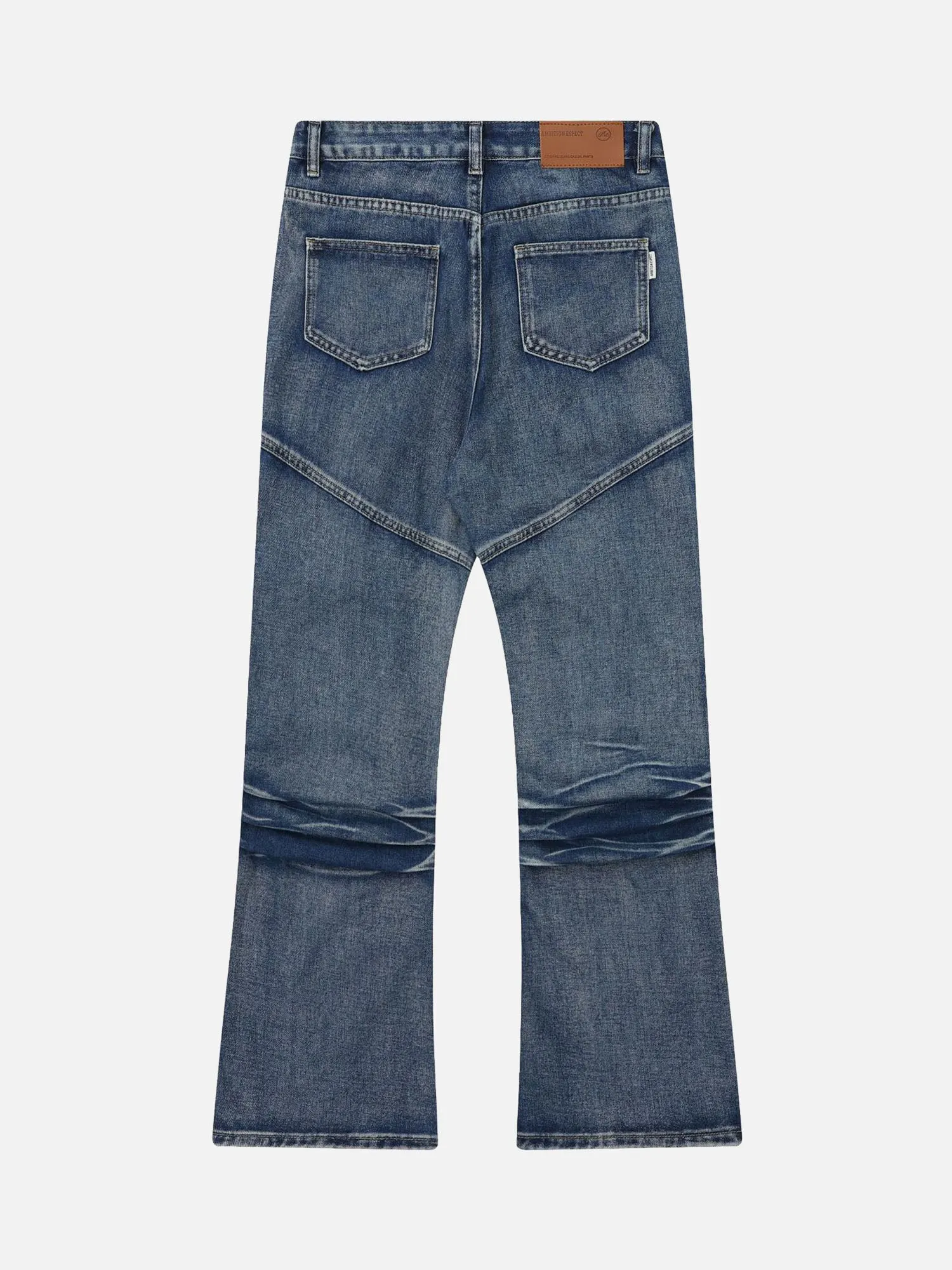 Multi-Pocket Washed Jeans sold by Thesupermade product image thumbnail 2