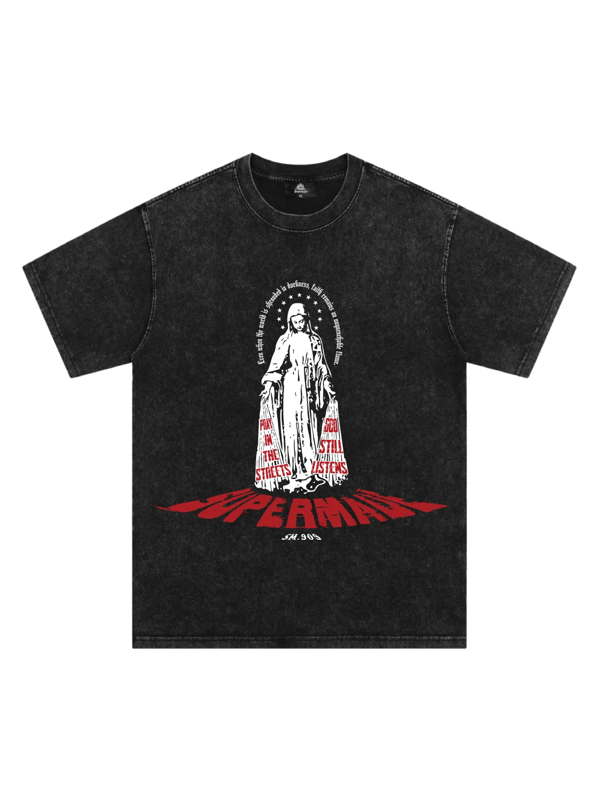 Original Retro Mary Graphic T-Shirt sold by Thesupermade product image thumbnail 2