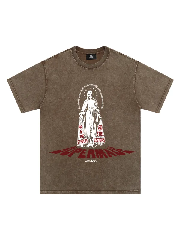 Original Retro Mary Graphic T-Shirt sold by Thesupermade