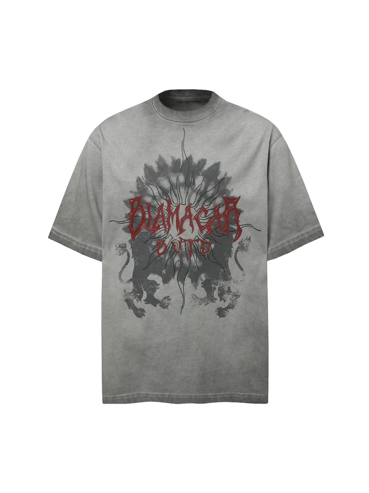 Distressed Batik Graphic T-Shirt sold by Thesupermade product image thumbnail 2