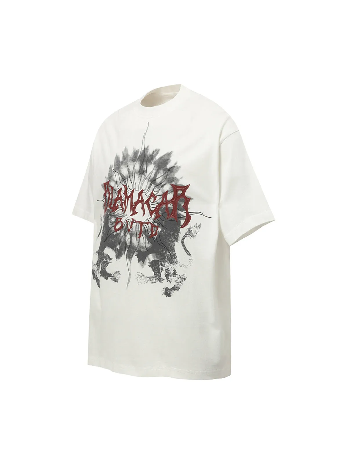 Distressed Batik Graphic T-Shirt sold by Thesupermade product image thumbnail 3
