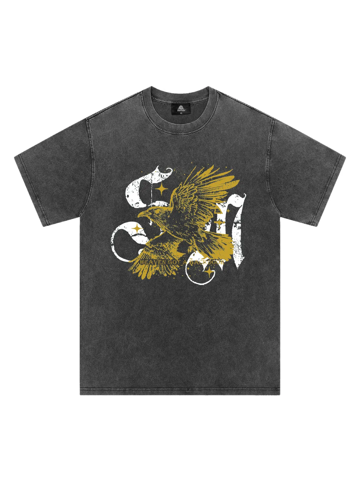 Original Distressed Eagle Graphic T-Shirt sold by Thesupermade product image thumbnail 4