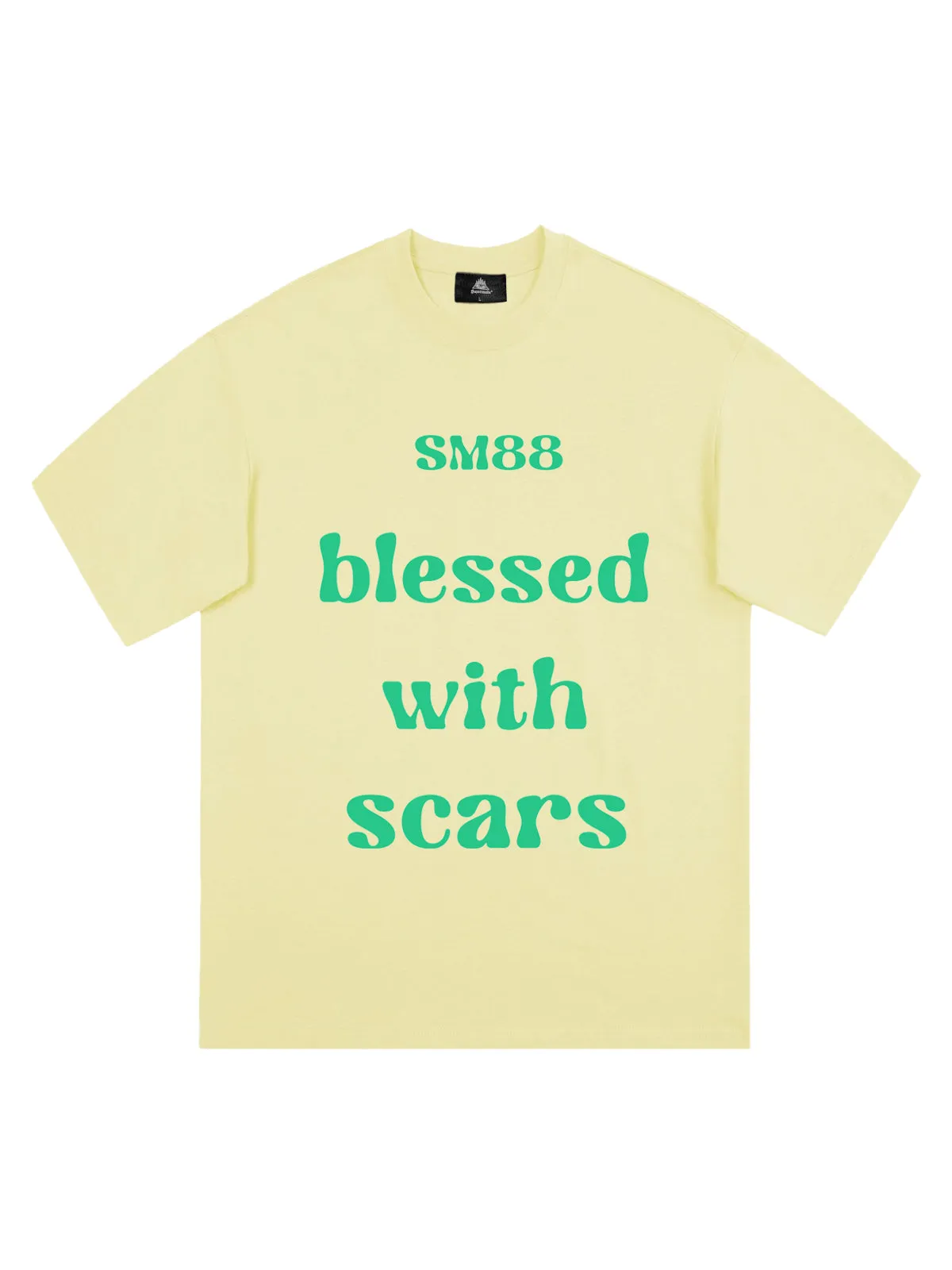 Original "Blessed With Scars" Slogan T-Shirt sold by Thesupermade product image thumbnail 3