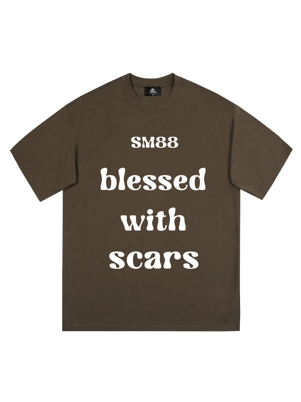 Original "Blessed With Scars" Slogan T-Shirt sold by Thesupermade product image thumbnail 4