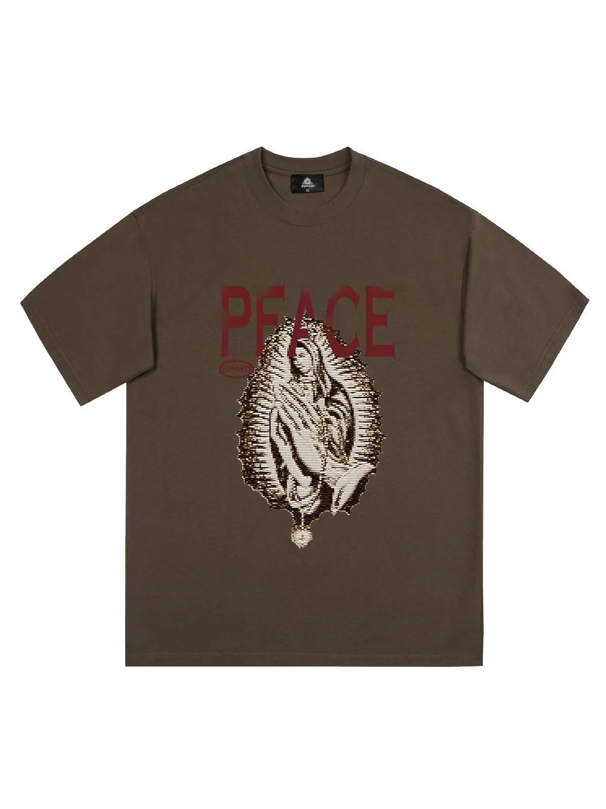 Peace Saint Graphic T-Shirt sold by Thesupermade product image thumbnail 4