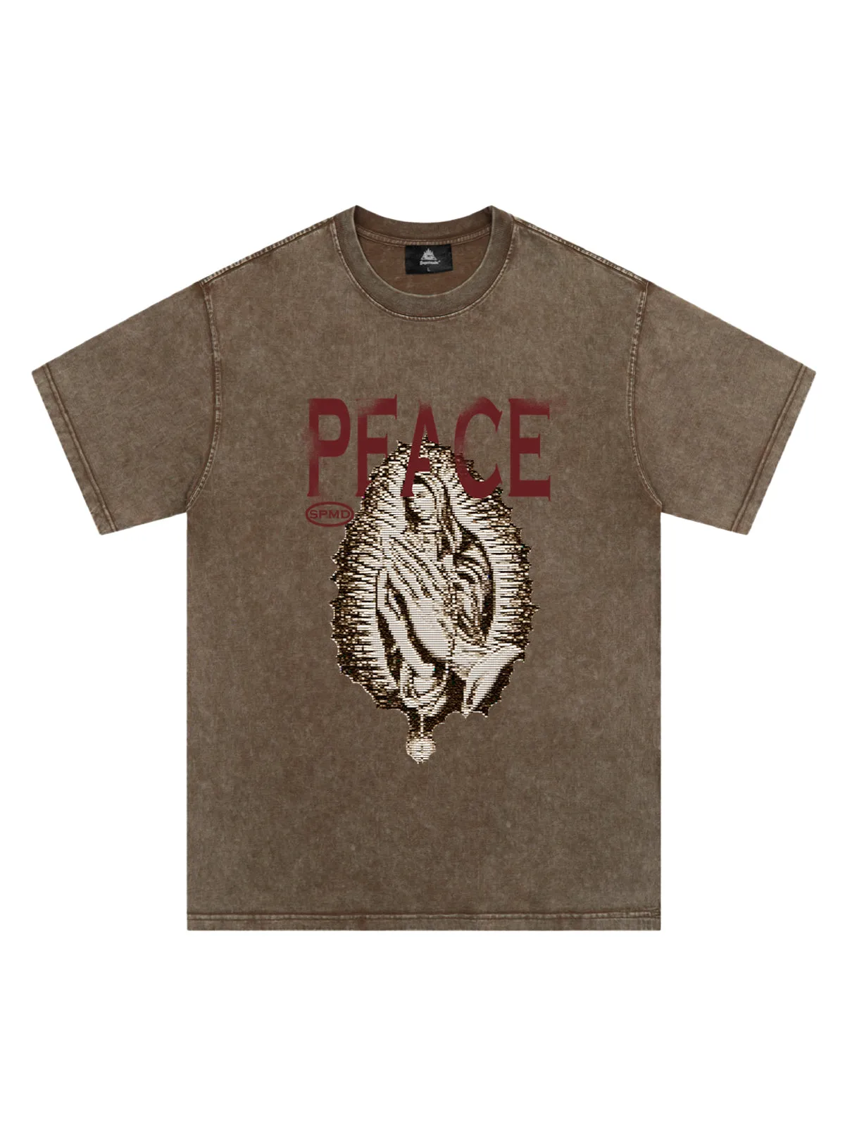 Peace Saint Graphic T-Shirt sold by Thesupermade product image thumbnail 5
