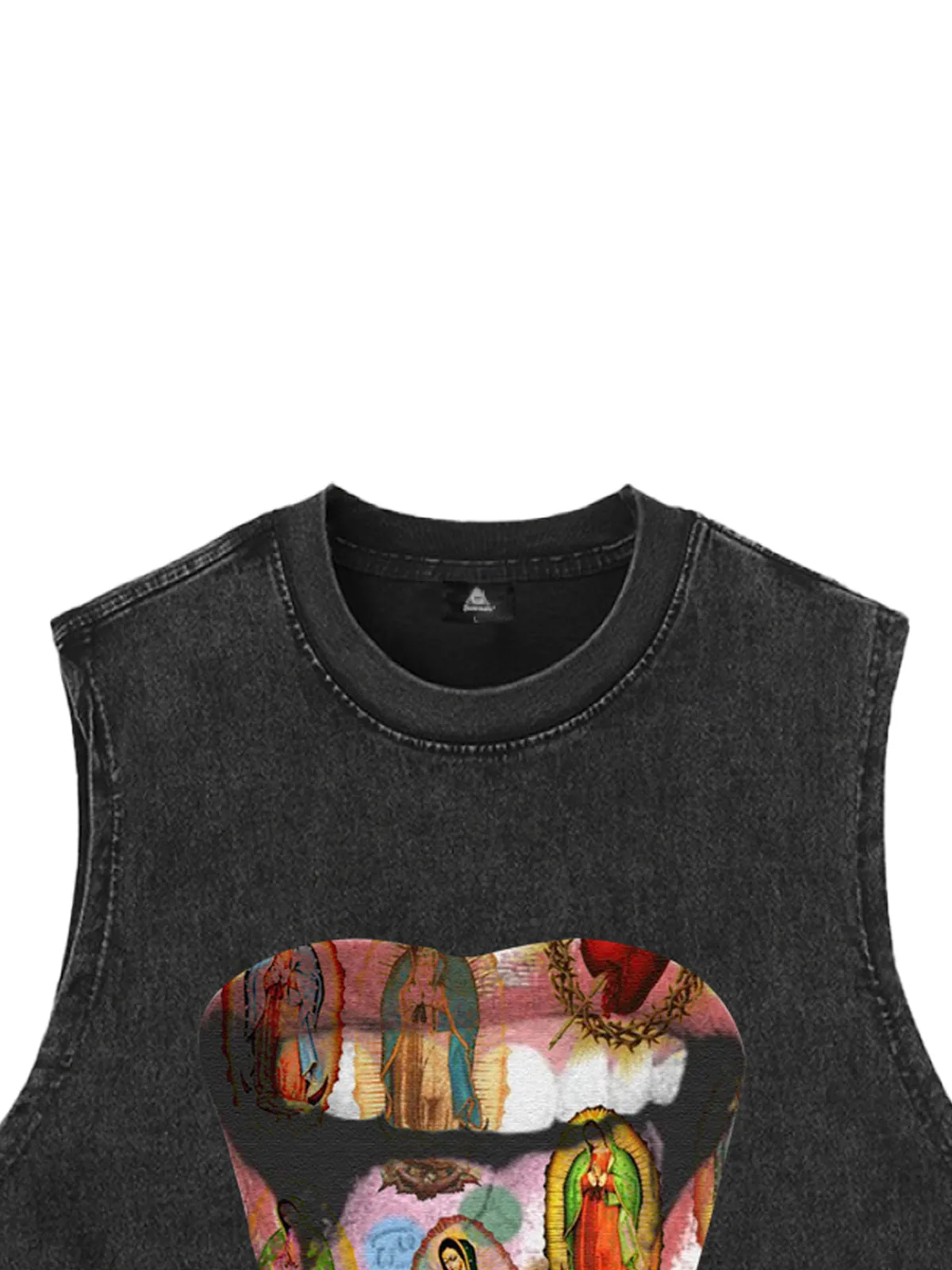 Original Saints Don' t Beg Graphic Vest - 2478 sold by Thesupermade product image thumbnail 3