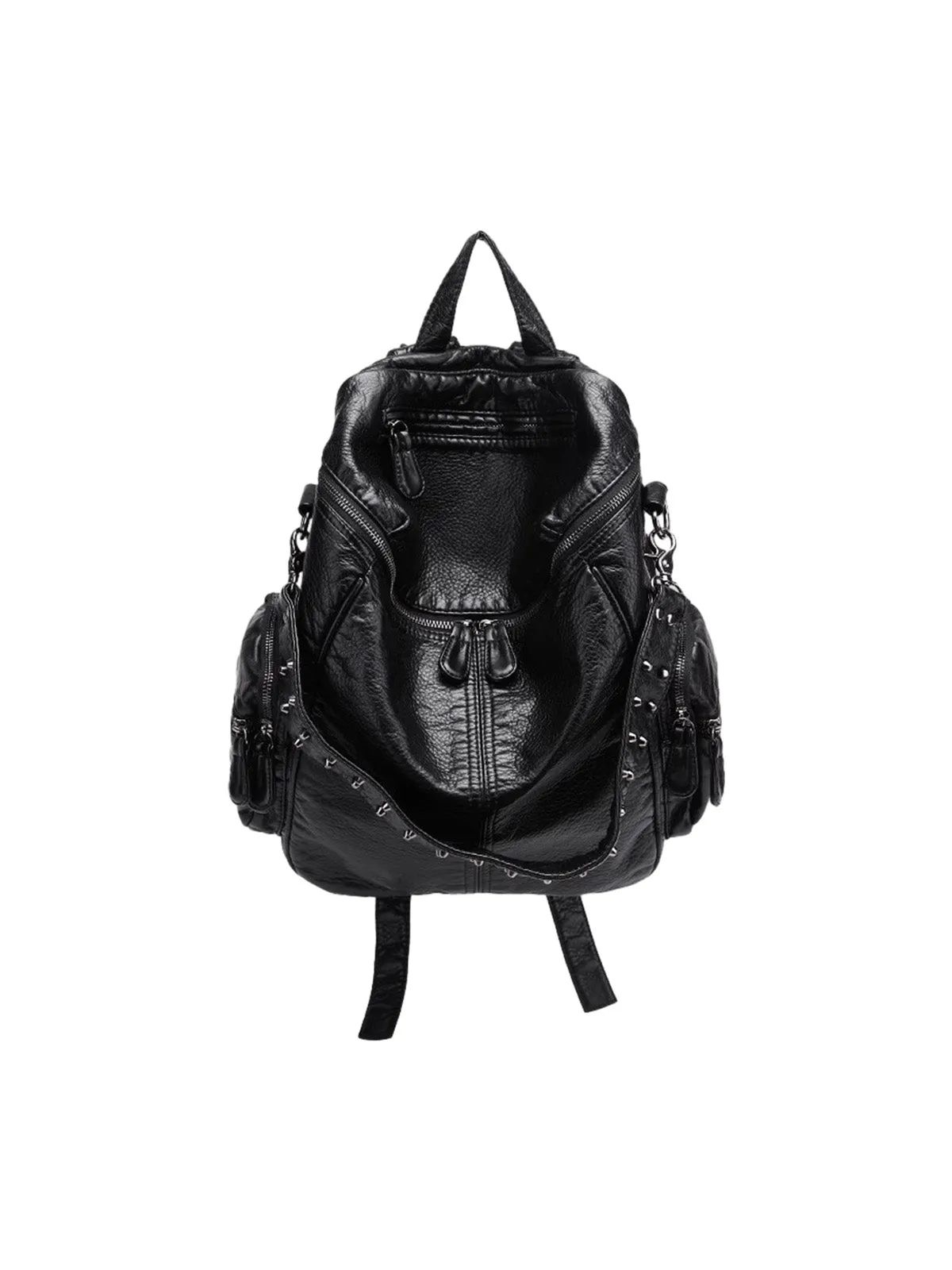 Studded Metallic Backpack - 2527 sold by Thesupermade product image thumbnail 2