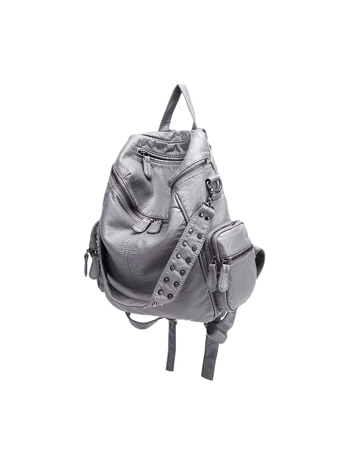 Studded Metallic Backpack - 2527 sold by Thesupermade product image thumbnail 3