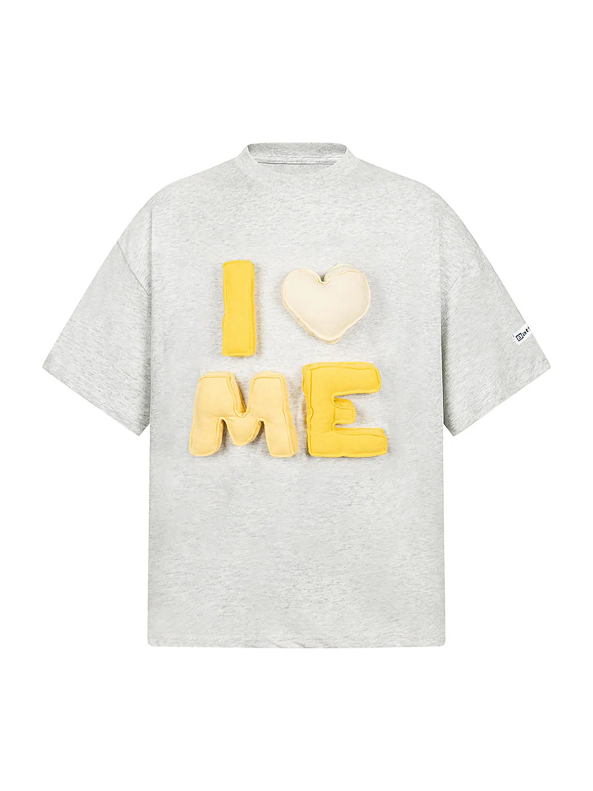 Fun "I ♥ ME" Embroidered T-Shirt sold by Thesupermade product image thumbnail 3