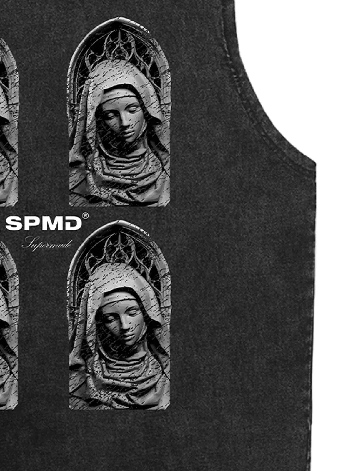 Original Virgin Mary Mottled Sculpture Vest sold by Thesupermade product image thumbnail 3