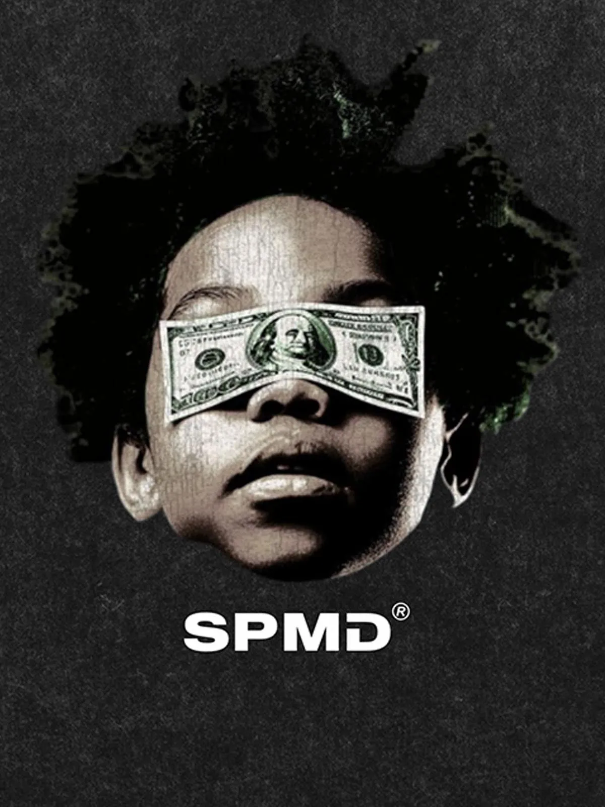 Original Distressed Washed Dollar Boy Print T-Shirt sold by Thesupermade product image thumbnail 4