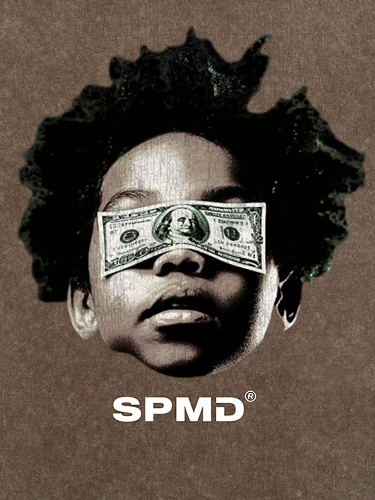 Original Distressed Washed Dollar Boy Print T-Shirt sold by Thesupermade product image thumbnail 3