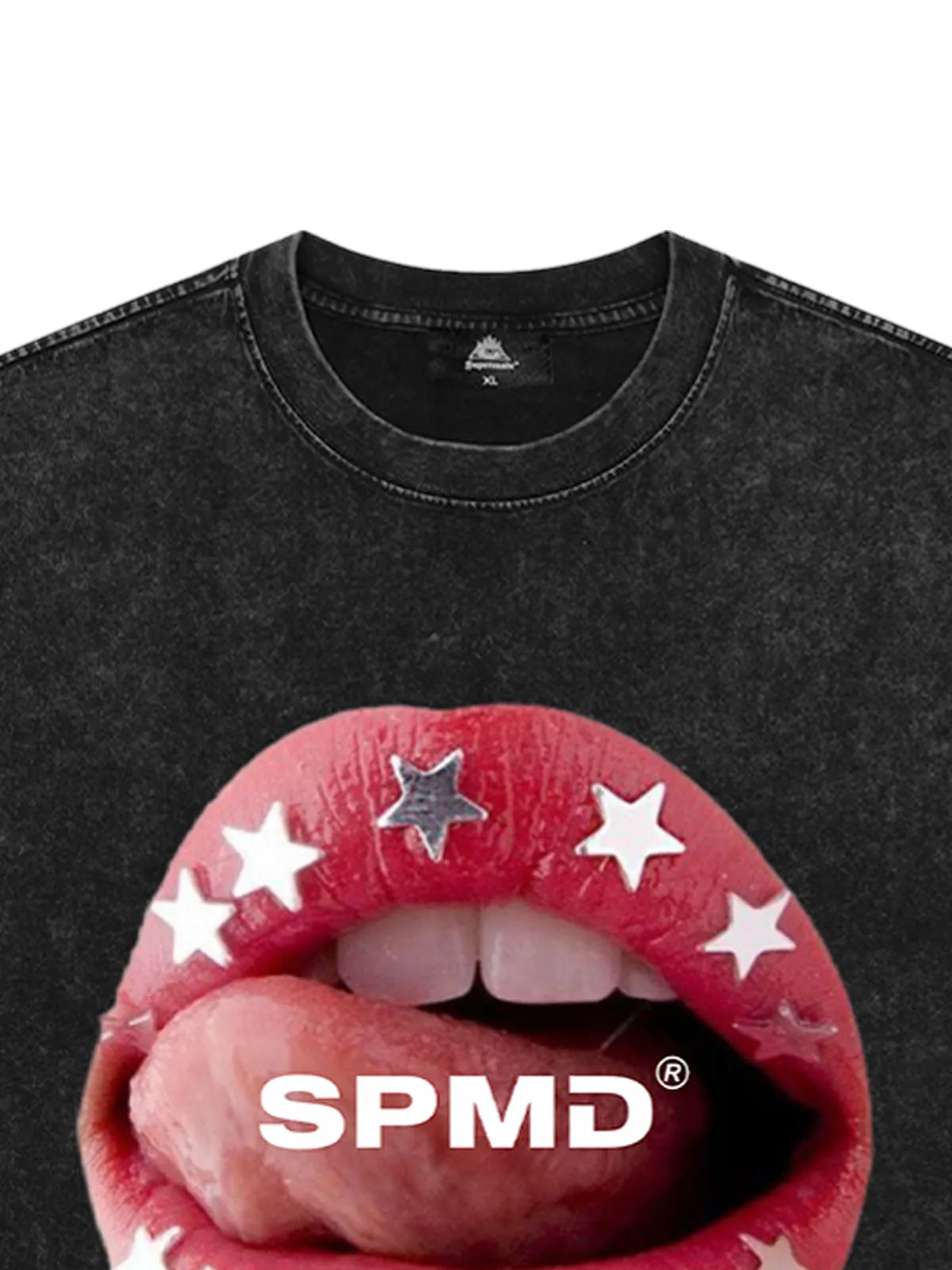 Original Hot Lips Graphic T-Shirt sold by Thesupermade product image thumbnail 5