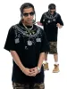 Chain Print Crew Neck T-Shirt sold by Thesupermade