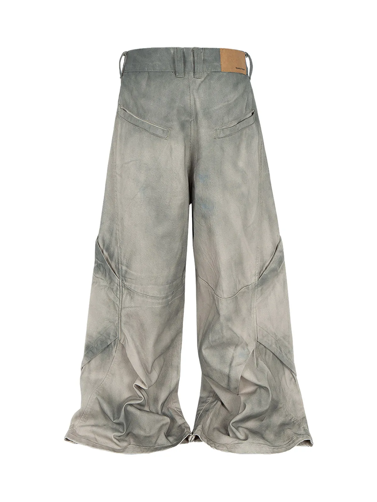 Retro Dirty Dye Baggy Pants - 2468 sold by Thesupermade product image thumbnail 2