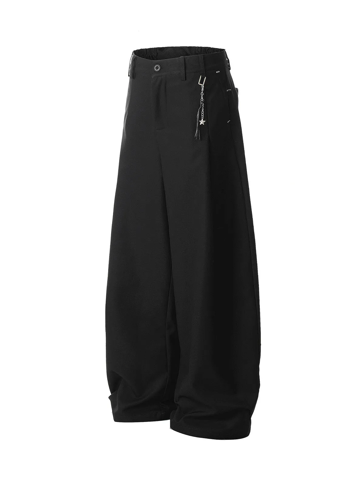 Elastic Waistband Barrel Pants - 2425 sold by Thesupermade product image thumbnail 4