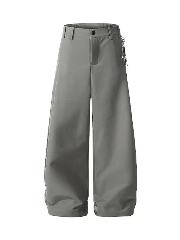 Elastic Waistband Barrel Pants - 2425 sold by Thesupermade