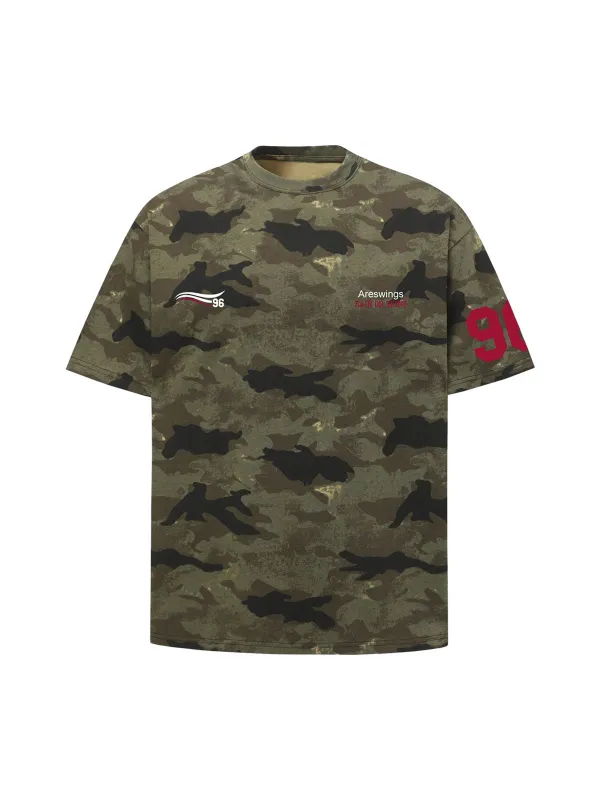 Camouflage NO.96 Print T-Shirt made by Thesupermade