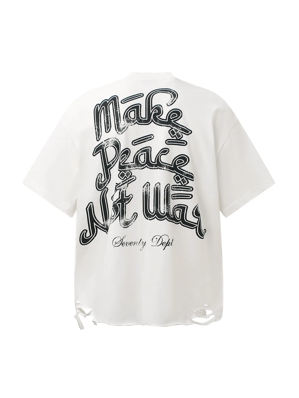 Graffiti Letters Devil Design Graphic T-Shirt sold by Thesupermade product image thumbnail 4