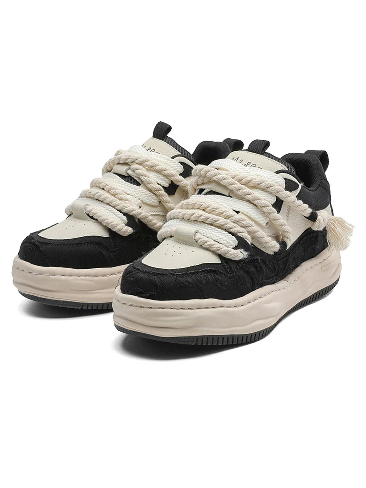 Rope Lace Platform Sneakers sold by Thesupermade product image thumbnail 2