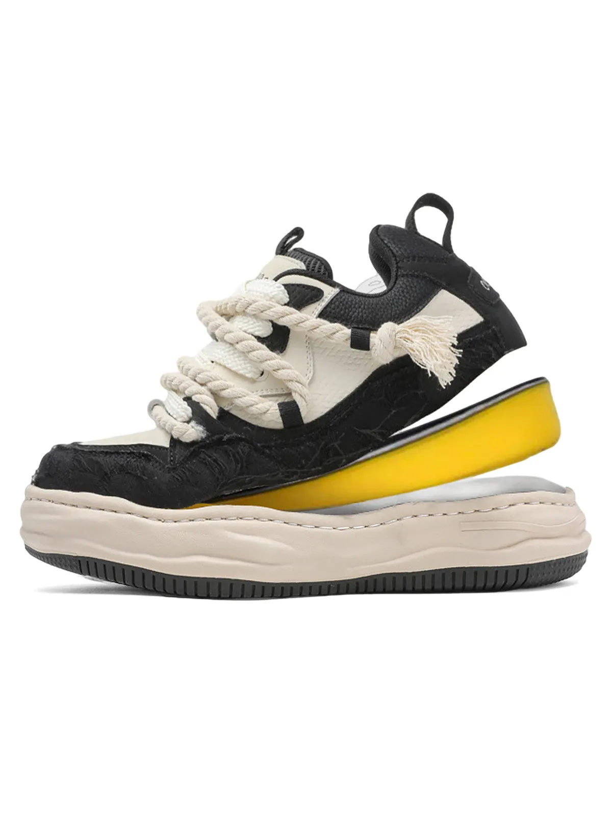 Rope Lace Platform Sneakers sold by Thesupermade product image thumbnail 3