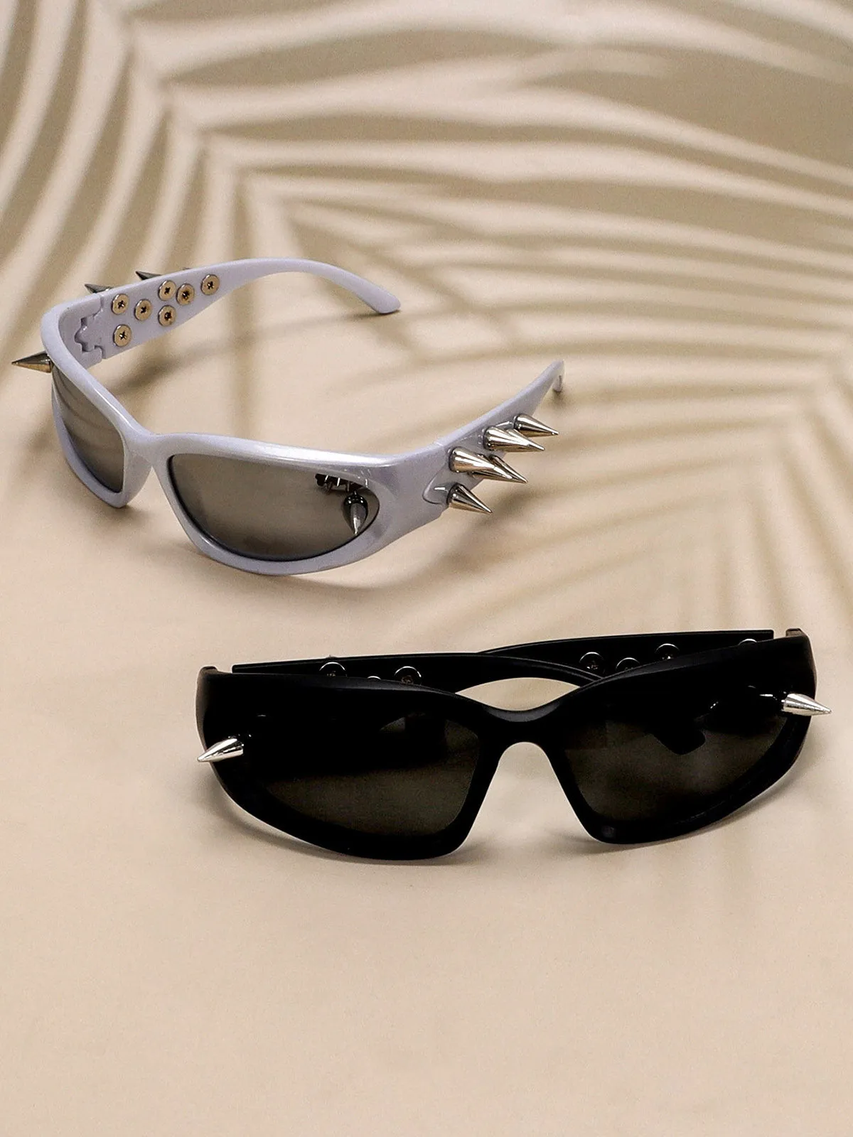 Edgy Punk Spike Sunglasses sold by Thesupermade product image thumbnail 5