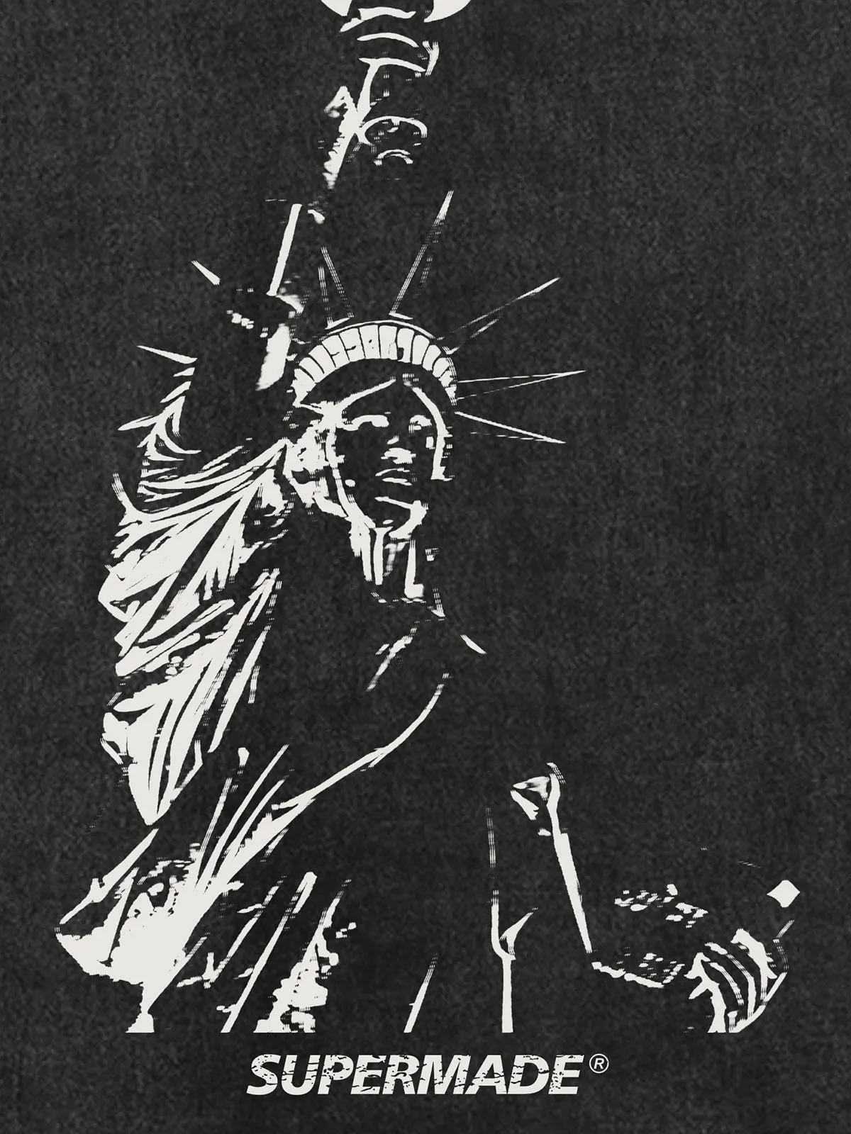 Original Fashion Men's Statue of Liberty Print Sleeveless Denim Vest sold by Thesupermade product image thumbnail 4