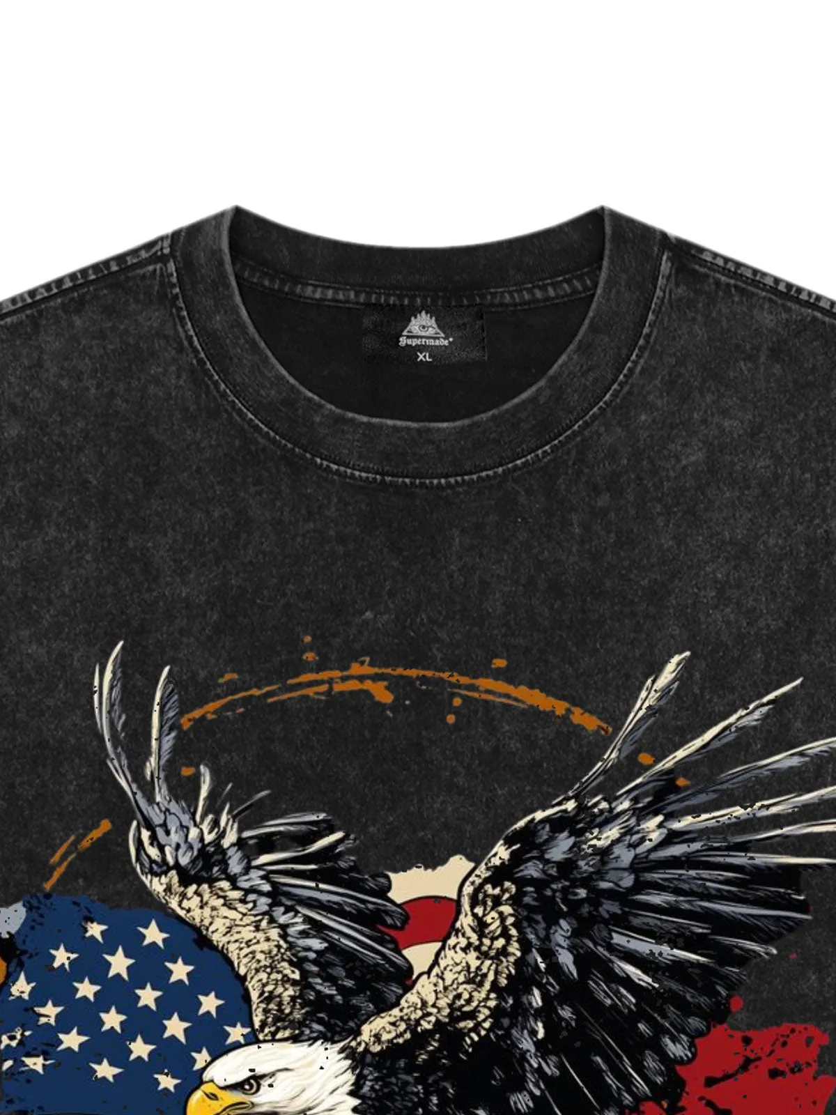 Original Statue of Liberty Design Graphic T-Shirt sold by Thesupermade product image thumbnail 3