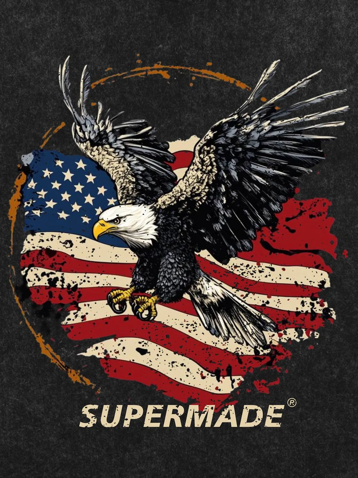 Original Statue of Liberty Design Graphic T-Shirt sold by Thesupermade product image thumbnail 4