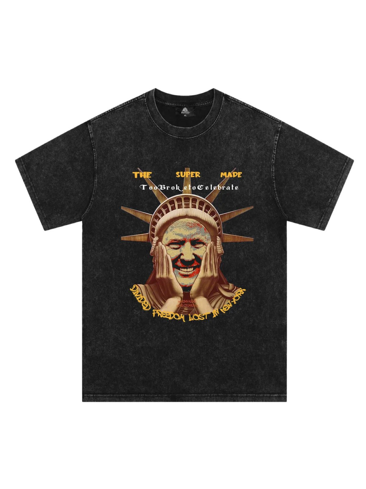 Original Liberty Graphic T-Shirt sold by Thesupermade product image thumbnail 3