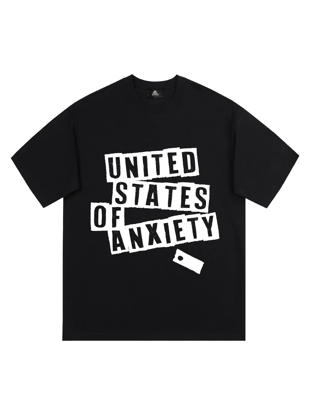 Original United States Of Anxiety Graphic T-Shirt sold by Thesupermade product image thumbnail 5