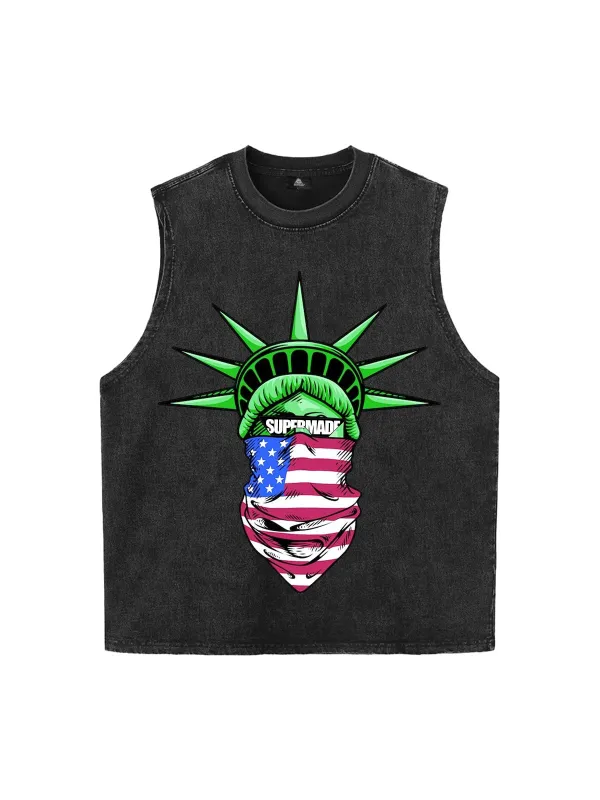 Original Liberty Graphic Tank Top sold by Thesupermade