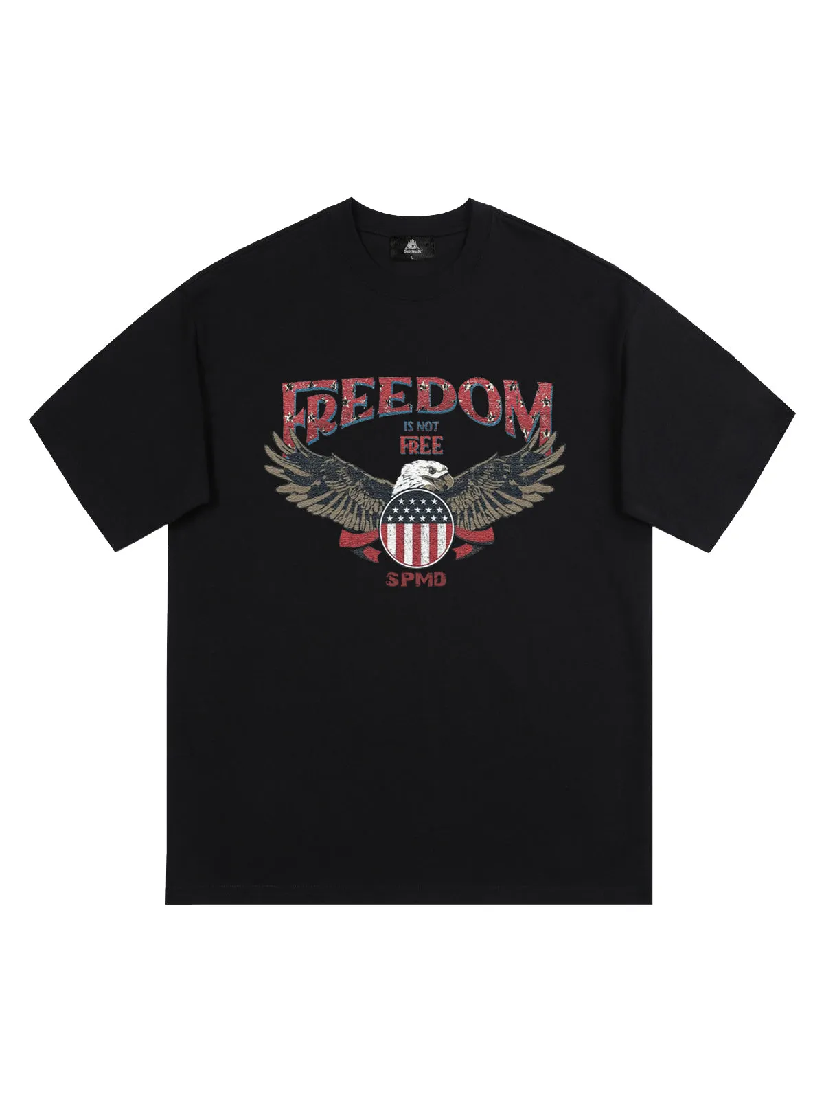 Original Freedom Eagle Print T-shirt sold by Thesupermade