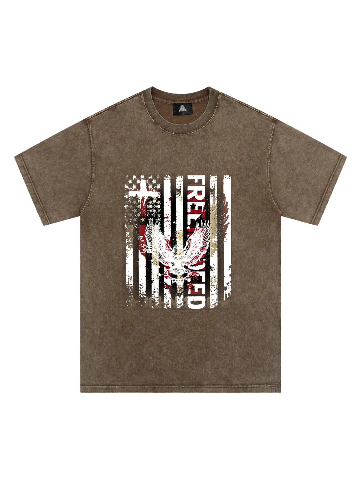 Original Eagle Letters Print T-shirt sold by Thesupermade