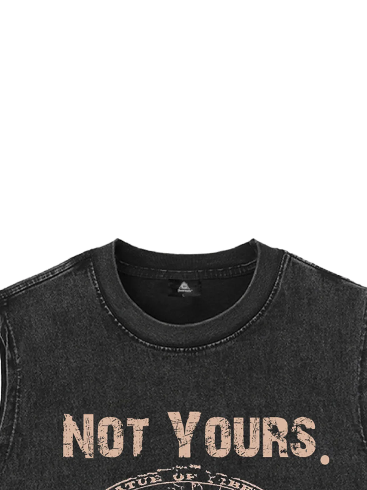 Original Printed Distressed Graphic Tank Top sold by Thesupermade product image thumbnail 3