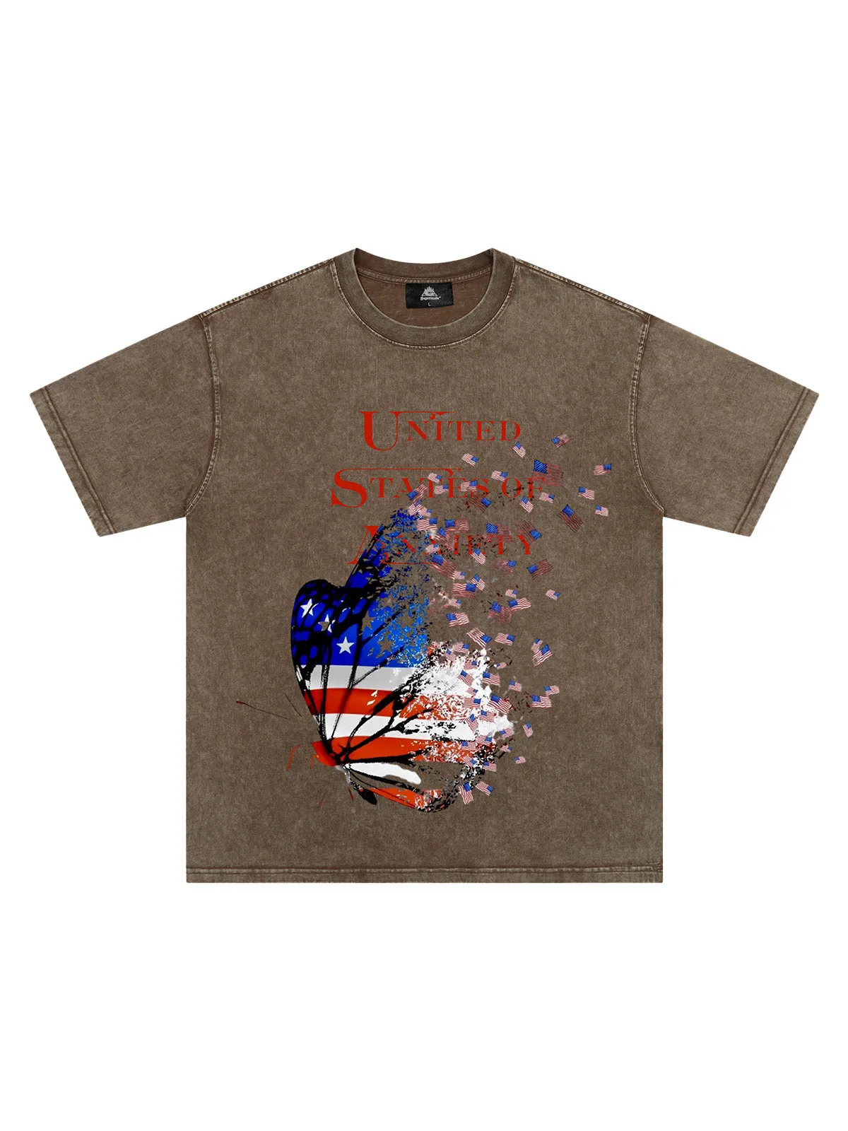 Orginal Street Broken Phantom Butterfly Independence Day T-shirt sold by Thesupermade product image thumbnail 2