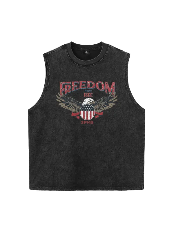 Original Patriotic Eagle Graphic Tank Top sold by Thesupermade