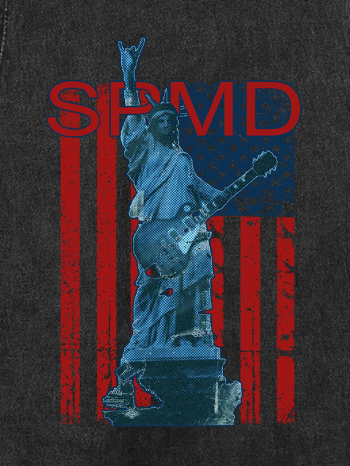 Original Patriotic Rock Tank Top with Iconic Statue Design sold by Thesupermade product image thumbnail 4