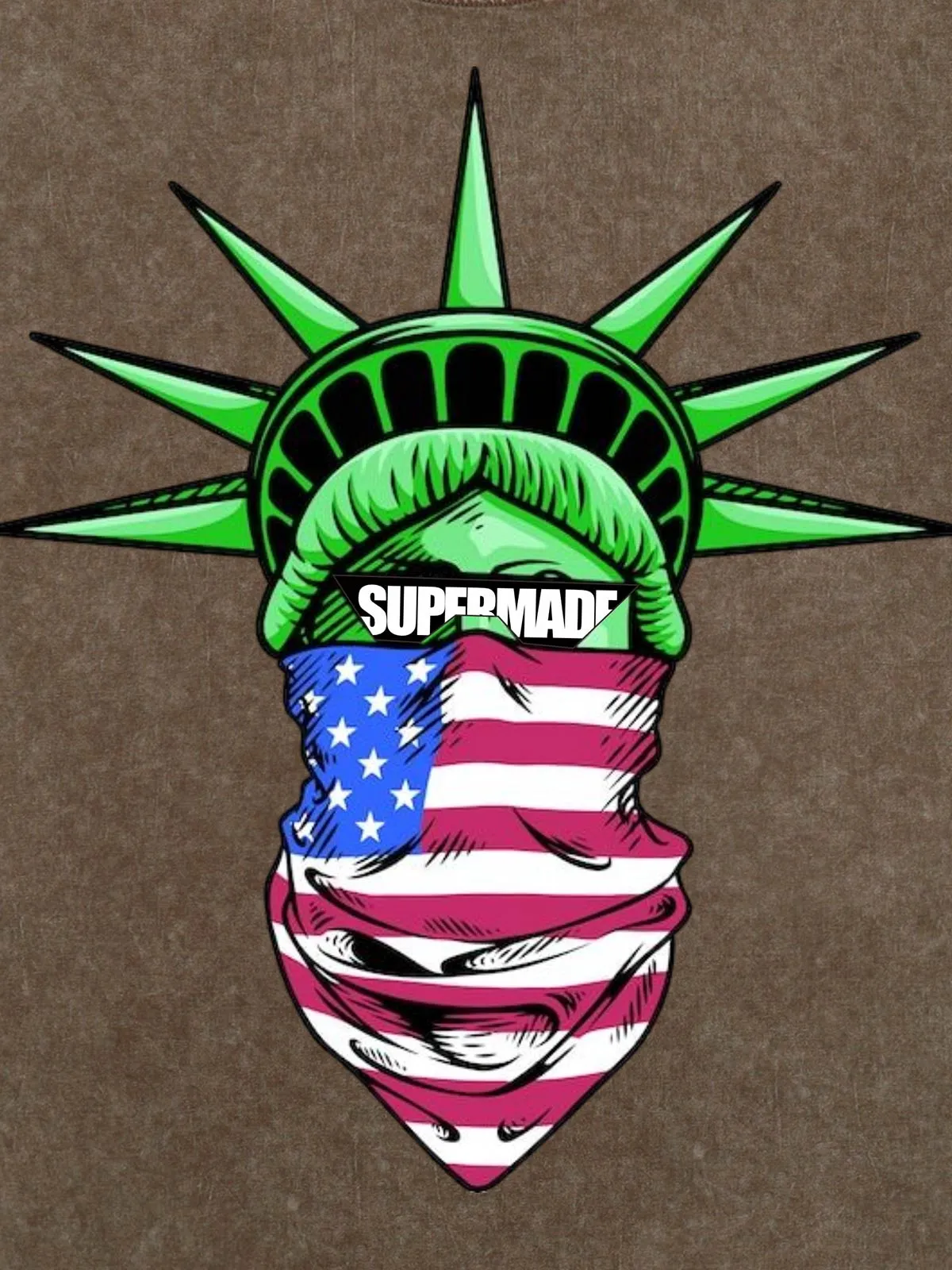 Orginal Fun Statue of Liberty Independence Day T-shirt sold by Thesupermade product image thumbnail 4