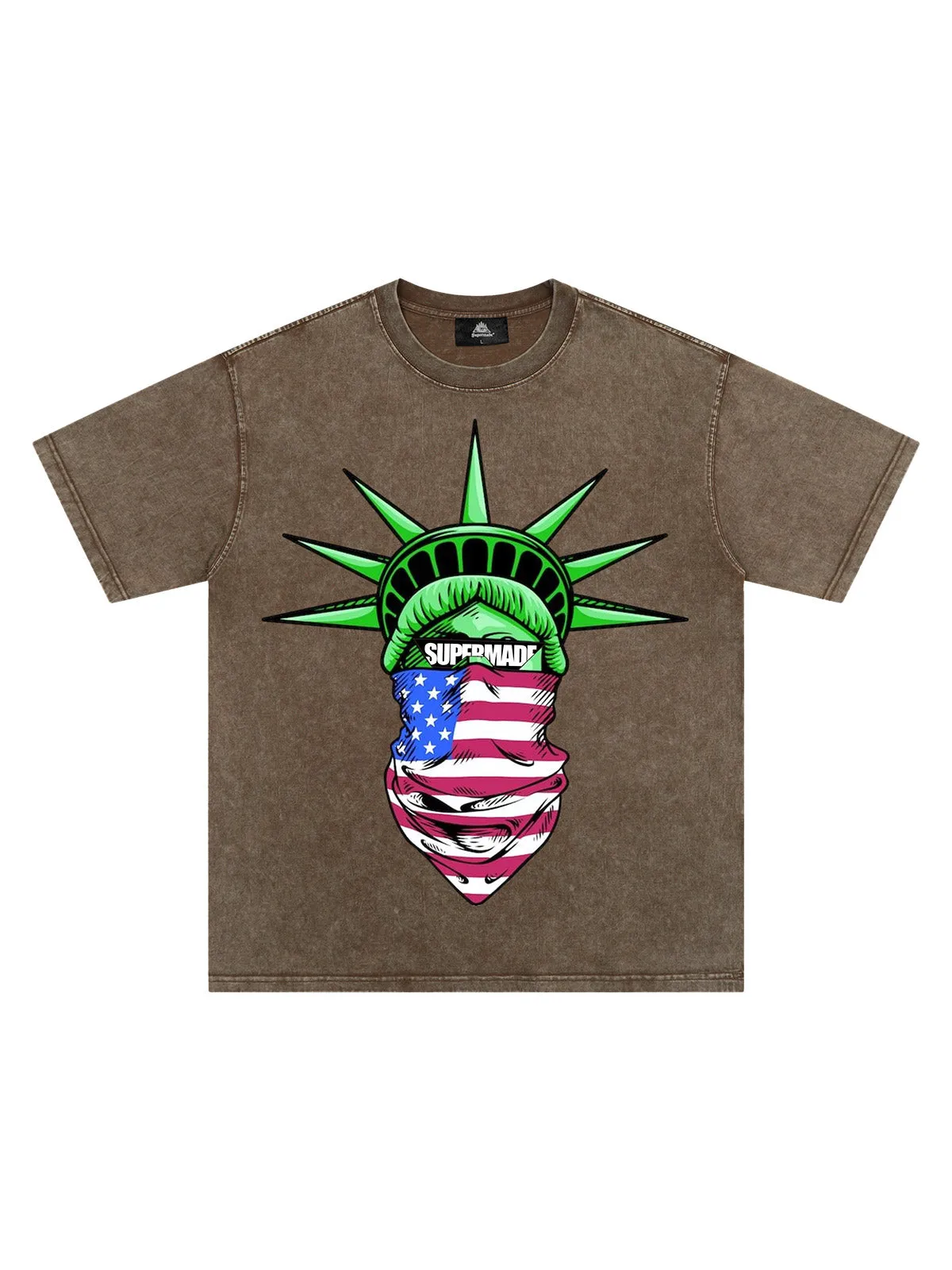 Orginal Fun Statue of Liberty Independence Day T-shirt sold by Thesupermade product image thumbnail 2