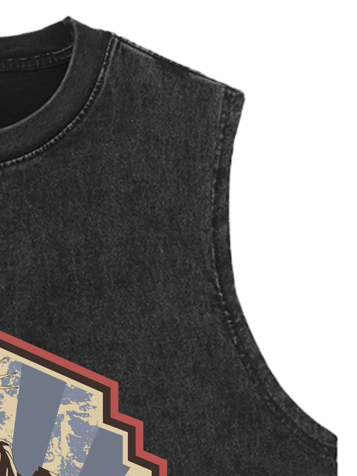 Original Street Statue Of Liberty Print Vest - 2531 sold by Thesupermade product image thumbnail 3