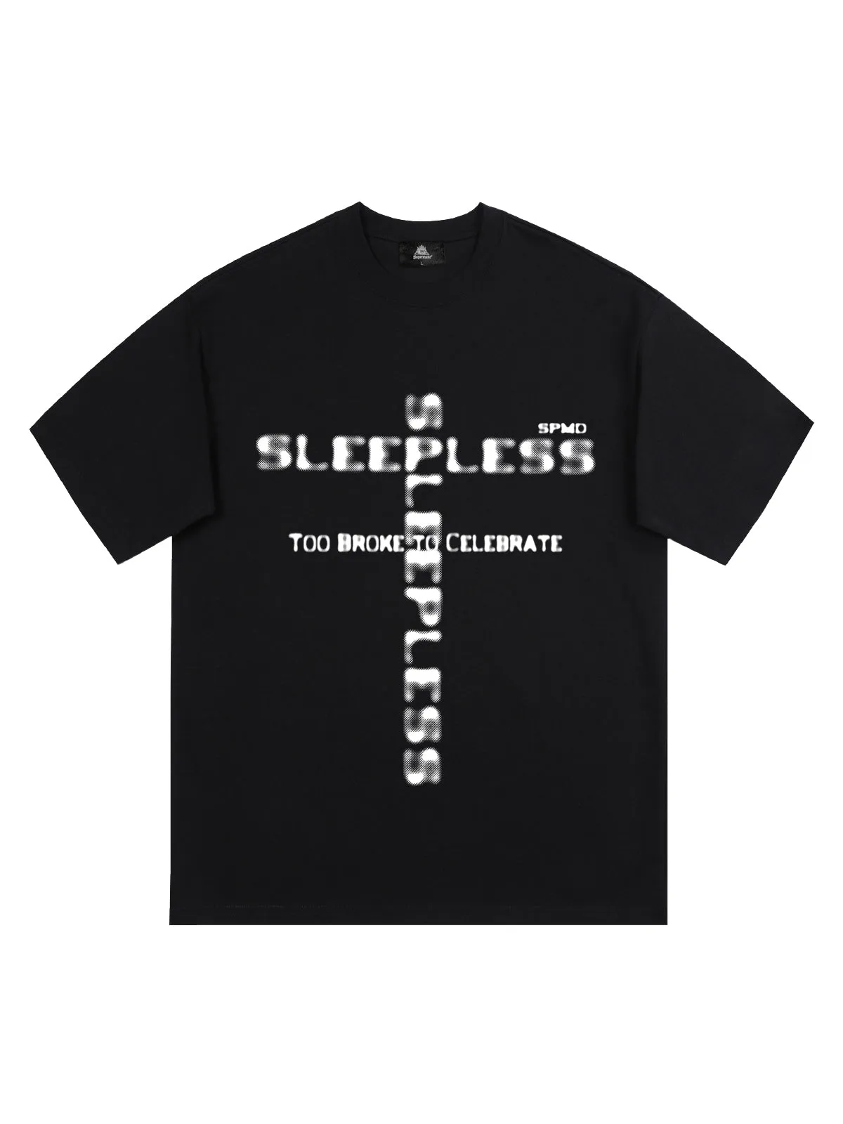 Orginal Phantom Letter Cross Print T-shirt sold by Thesupermade product image thumbnail 5