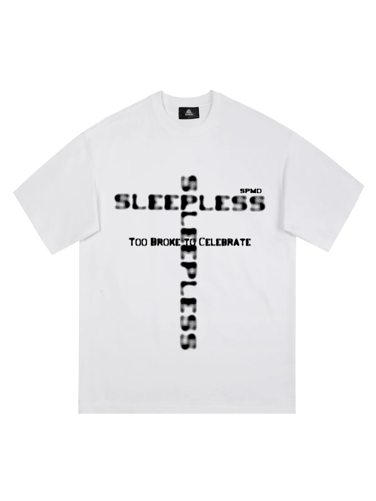 Orginal Phantom Letter Cross Print T-shirt sold by Thesupermade product image thumbnail 2