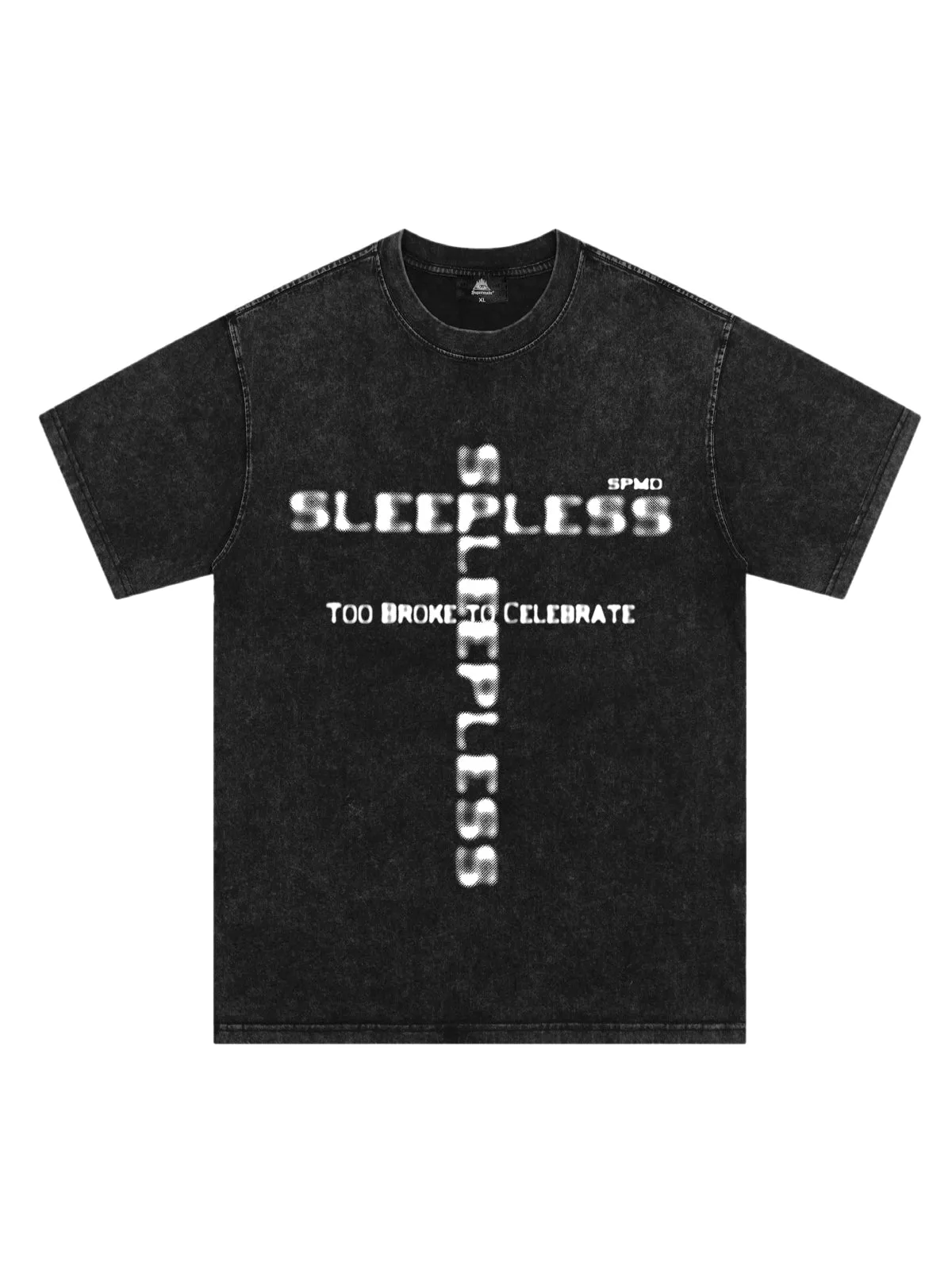 Orginal Phantom Letter Cross Print T-shirt sold by Thesupermade product image thumbnail 3