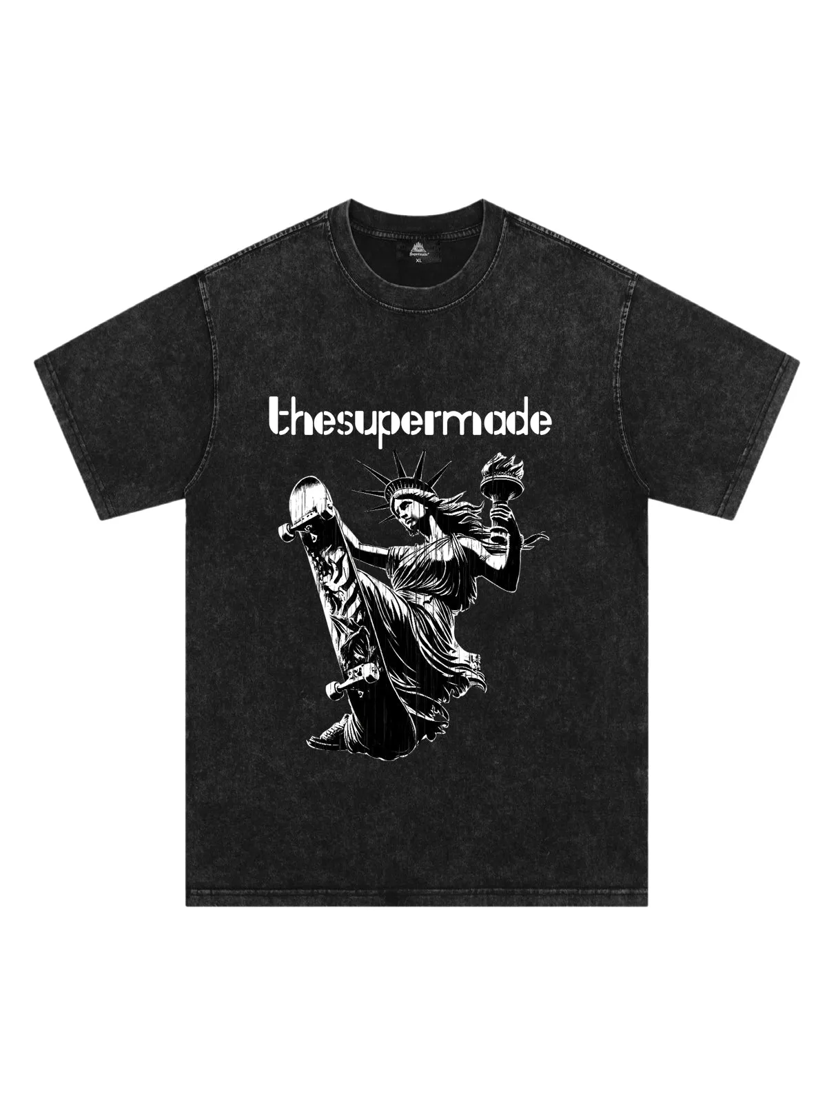 Orginal Funny Statue Of Liberty Print T-shirt sold by Thesupermade product image thumbnail 4