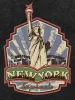 Orginal Street Statue of Liberty Independence Day T-shirt sold by Thesupermade