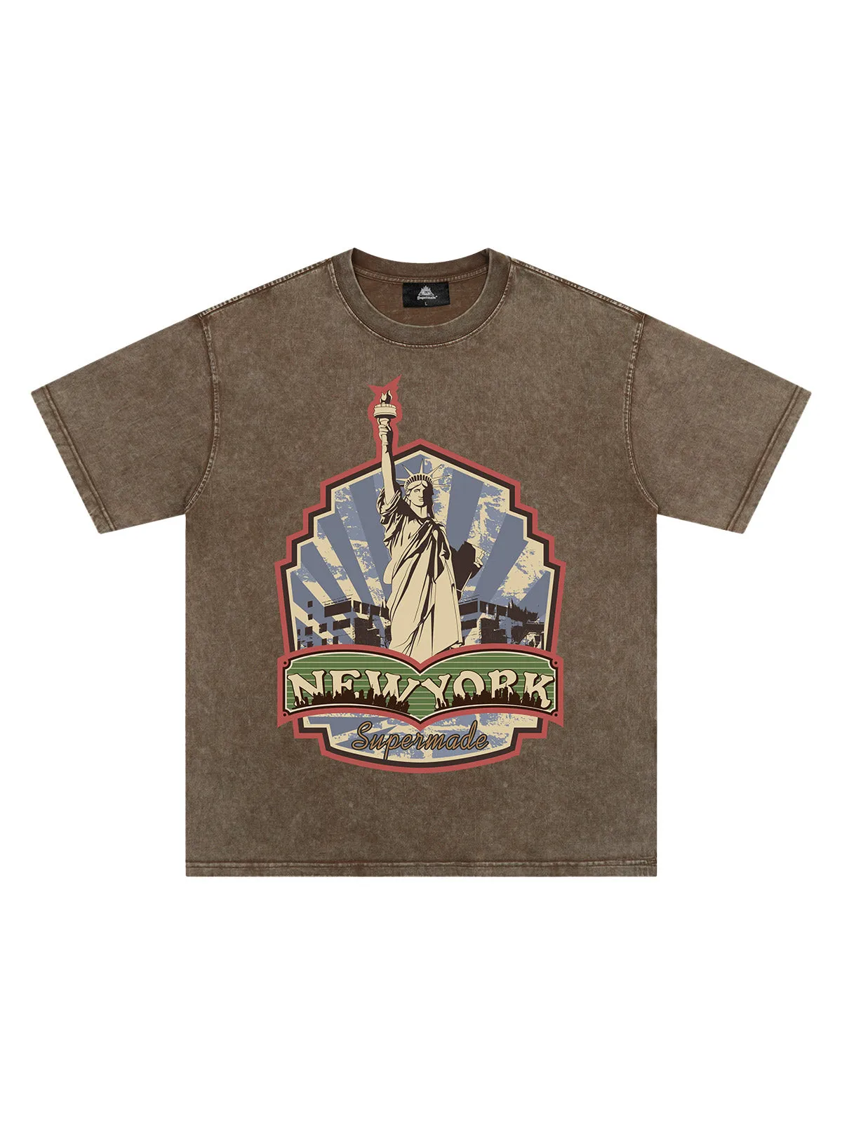 Orginal Street Statue of Liberty Independence Day T-shirt sold by Thesupermade