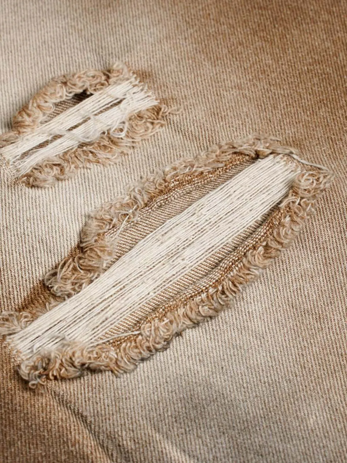 Street Ripped Dirty Dye Jeans sold by Thesupermade product image thumbnail 5